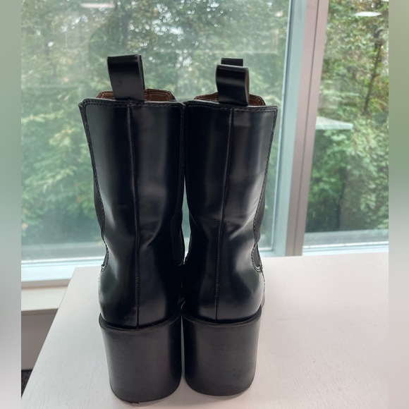SOLD. Vegan Leather Boots  -  EU 38 - Picture 3 of 5